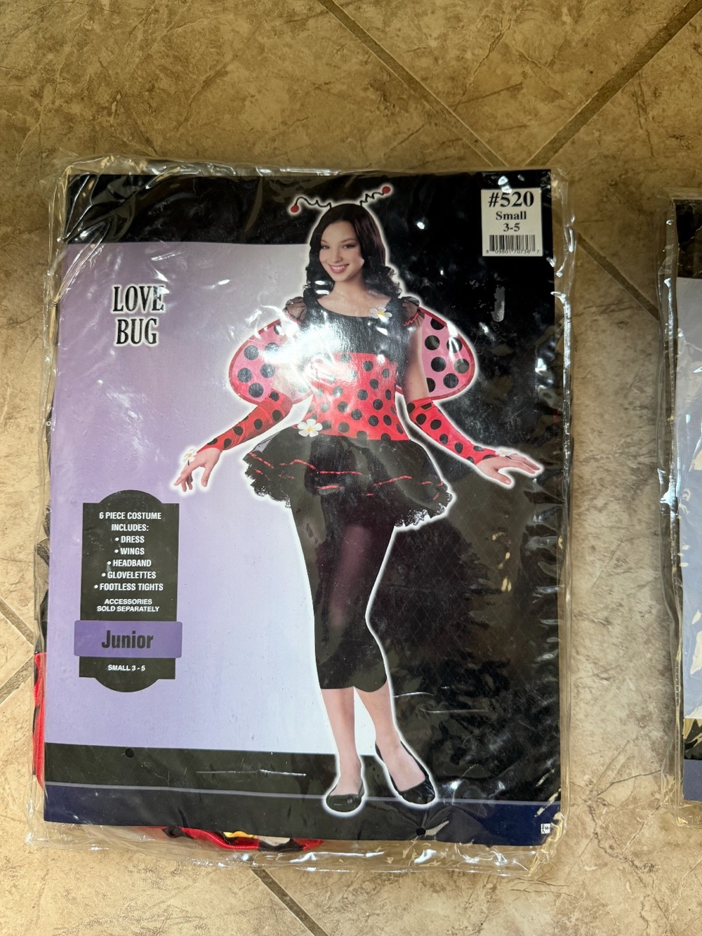 Love Bug Women’s Costume - Red and Black Tutu Dress with Wings
